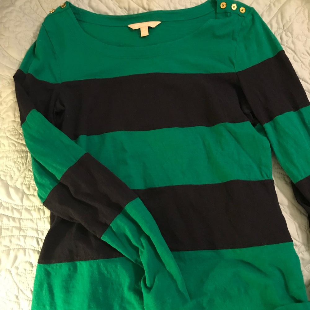 Long sleeve stripped shirt
